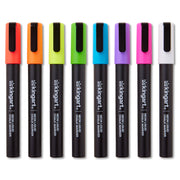 Liquid Chalk Markers, 8 Neon Colors - Studio - KINGART