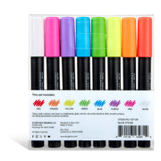 Liquid Chalk Markers 8 Neon Colors - Studio - KINGART
