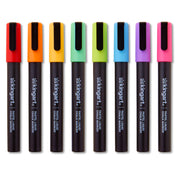 Liquid Chalk Markers, 8 Pastel Colors - Studio - KINGART