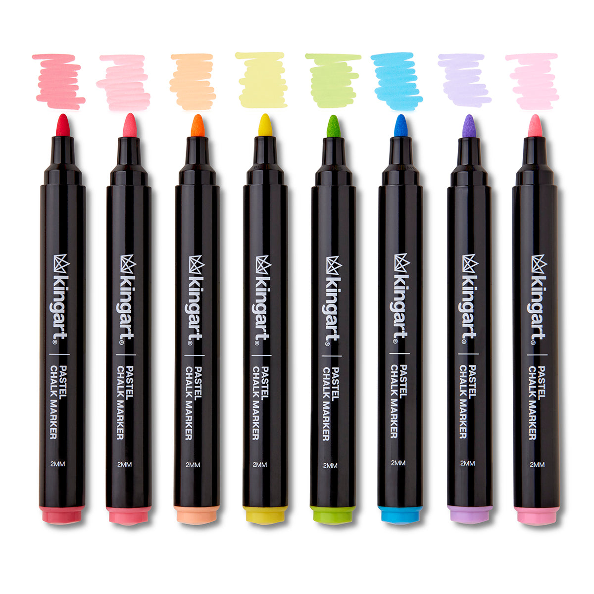 Chalk Markers – Pastel Palette, 8 Colors — KINGART
