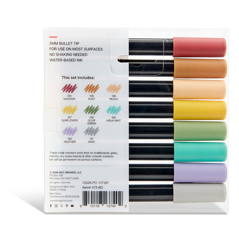 Liquid Chalk Marker Bundle - 32 Colors