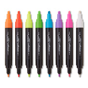 Liquid Chalk Dual-Tip Pens 8 Neon Colors - MARKERS & PENS - KINGART