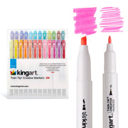 Twin-Tip™ Highlighters 24 Colors - Studio - KINGART
