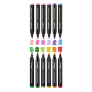 PRO Acrylic Paint Markers 12 Floral Colors - MARKERS & PENS - SHANGHAI CMB IMPORT & EXPORT CO., LTD
