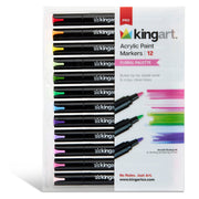 PRO Acrylic Paint Markers 12 Floral Colors - MARKERS & PENS - SHANGHAI CMB IMPORT & EXPORT CO., LTD