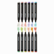 PRO Acrylic Paint Markers 12 Pastel Colors - MARKERS & PENS - KINGART