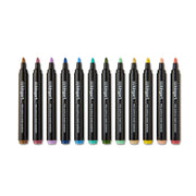 PRO Acrylic Paint Markers 12 Vintage Colors - MARKERS & PENS - KINGART