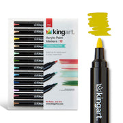 Acrylic Paint Markers 12 Vintage Colors - MARKERS & PENS - KINGART