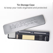 Sketching Tin Set, 9 pc - ARTIST SETS - KINGART