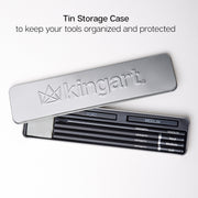Sketch & Draw Tin Set, 8 pc - ARTIST SETS - KINGART