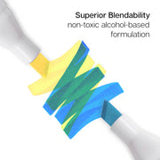 Double-Ended Alcohol Markers - Singles (60 Colors) - Pro - KINGART