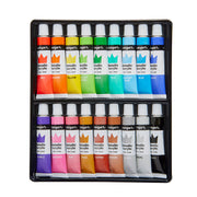 Acrylic Paint 18 Metallic Colors - Studio - KINGART®