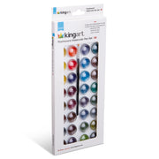 Watercolor Paint Set, 36 Pearlescent Colors - Studio - KINGART®