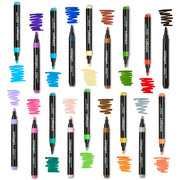 Acrylic Paint Markers 36 Colors - PAINTS, PASTELS, GEL STICKS - KINGART