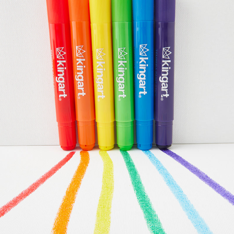 Tempera Paint Thin Sticks, 24 Colors