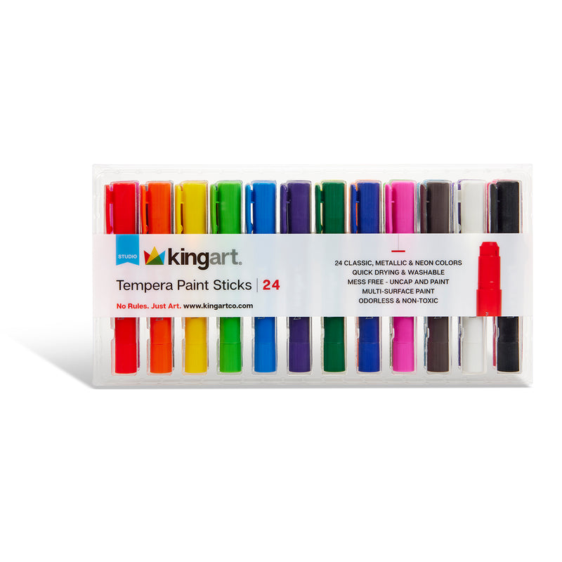 Tempera Paint Sticks Bundle - 48 pc