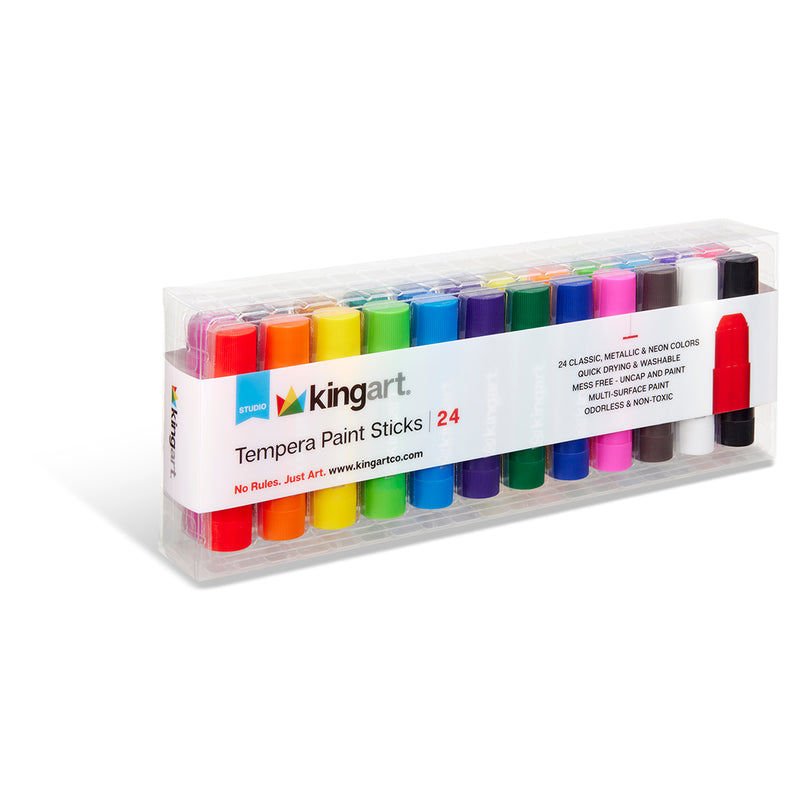 Tempera Paint Sticks Bundle - 48 pc