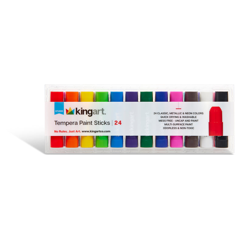 Tempera Paint Sticks Bundle - 48 pc
