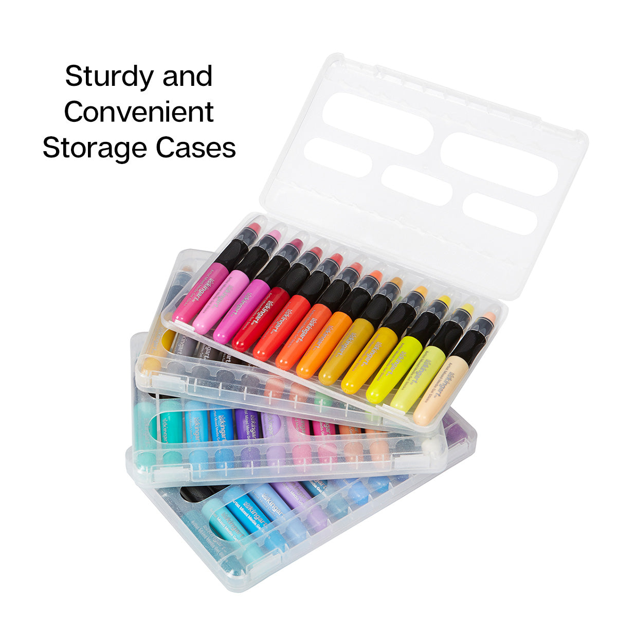 Mixed Media Gel Stick Crayons - 48 Colors — KINGART