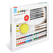 Acrylic Painting Starter Set 36 Pcs - Studio - KINGART®