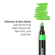 Acrylic Paint Markers 36 Colors - PAINTS, PASTELS, GEL STICKS - KINGART