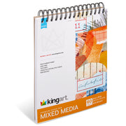 Mixed Media Sketchbook, 8” x 10”, 60-Sheets -  - KINGART