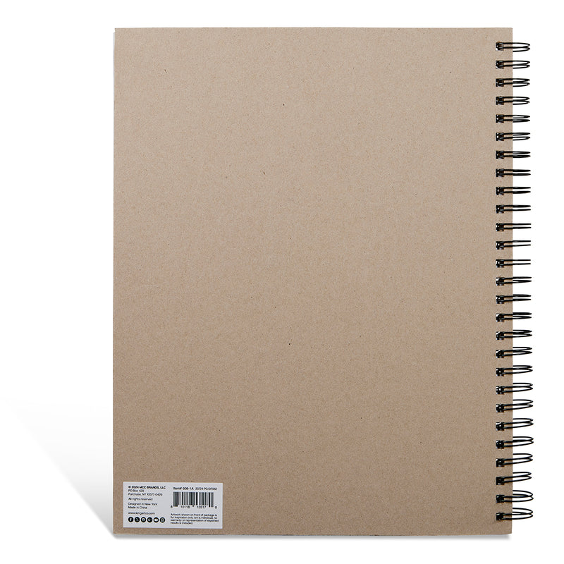 Mixed Media Spiral Sketchbook, 11” x 14”, 60-Sheets - Studio - KINGART®