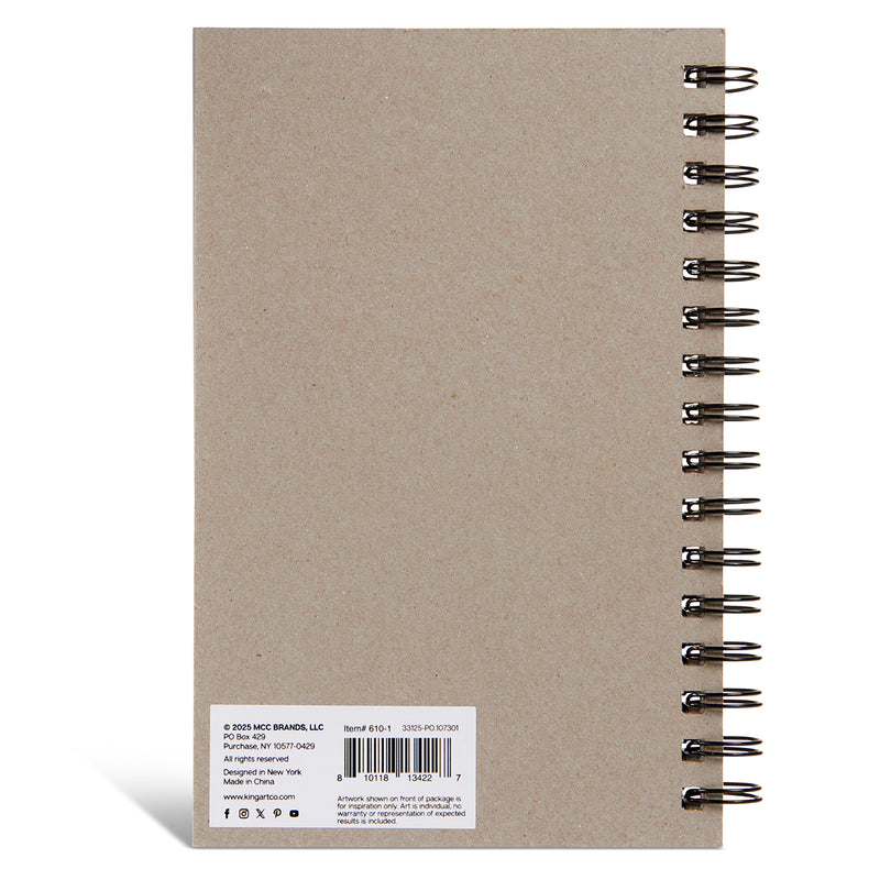 Watercolor Paper Pad, Cold Pressed, Acid Free & Perforated, 5.5 X 8.5", 30 Sheets