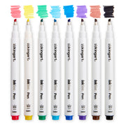 Inkline™ Chisel Tip Pens 8 Colors - Pro - KINGART