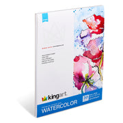 Watercolor Paper Pad, 9” X 12” 30 Sheets - Studio - KINGART®
