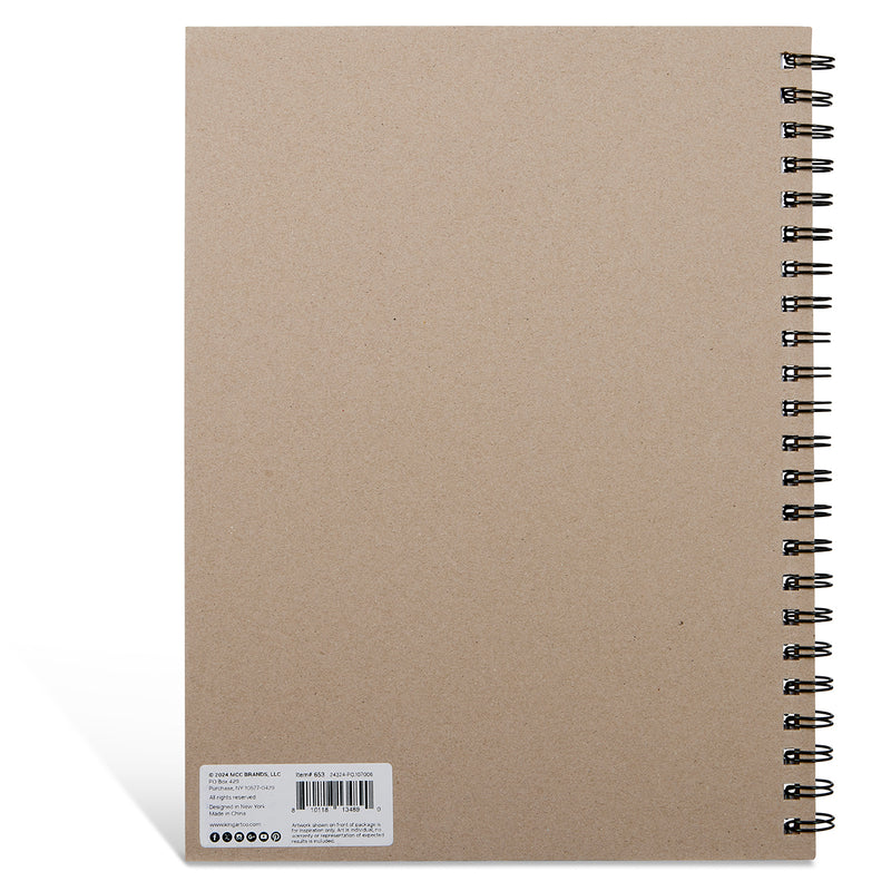 Sketch Pad Spiral Bound, 9 x 12 Inches, 50-Sheets - Studio - KINGART®
