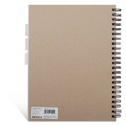 Paper Pad 3-in-1, Sketch, Mixed Media, & Watercolor, 9” X 12”, 60 Sheets - Studio - KINGART®