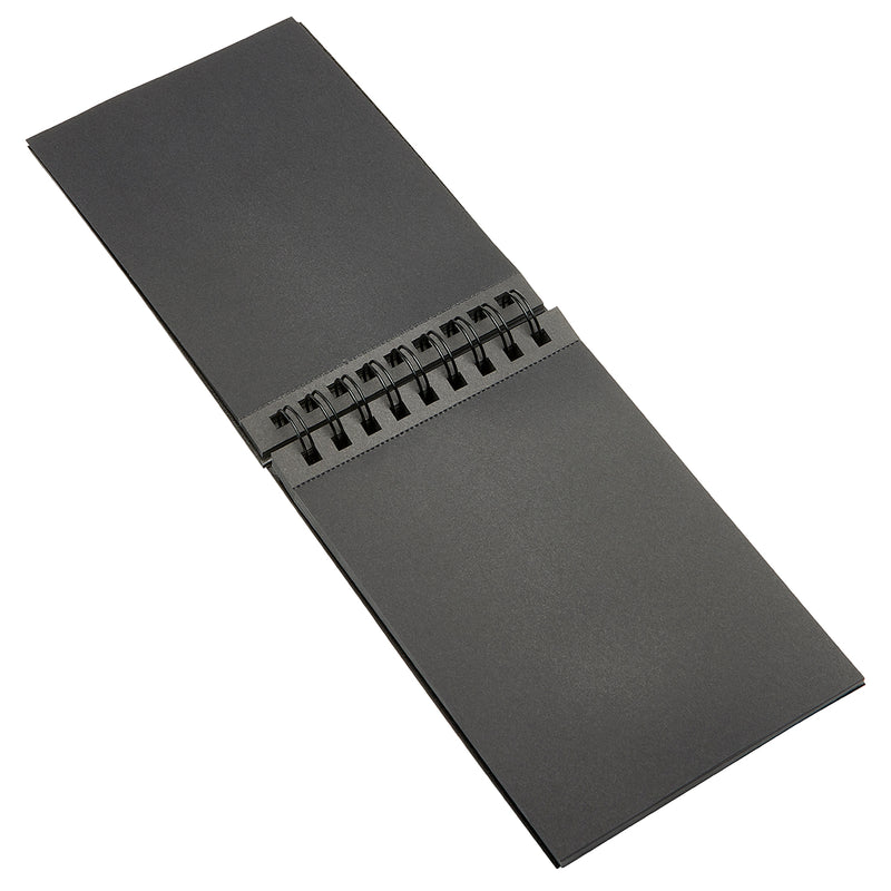 Black Paper Sketchbook – 5" x 7.5" | 75 Sheets Each | 2-Pack - ARTIST PAPER - KINGART