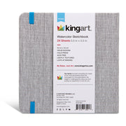 Watercolor Paper Sketchbook 5.5x5.5 24 Pages - ARTIST PAPER - KINGART