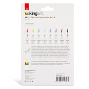 Inkline™ Fine Line Pens 8 Colors 0.45mm XS - Pro - KINGART