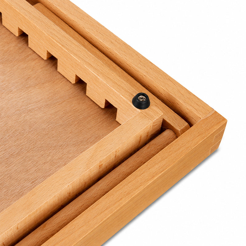 Adjustable Flat Surface Wood Table Easel