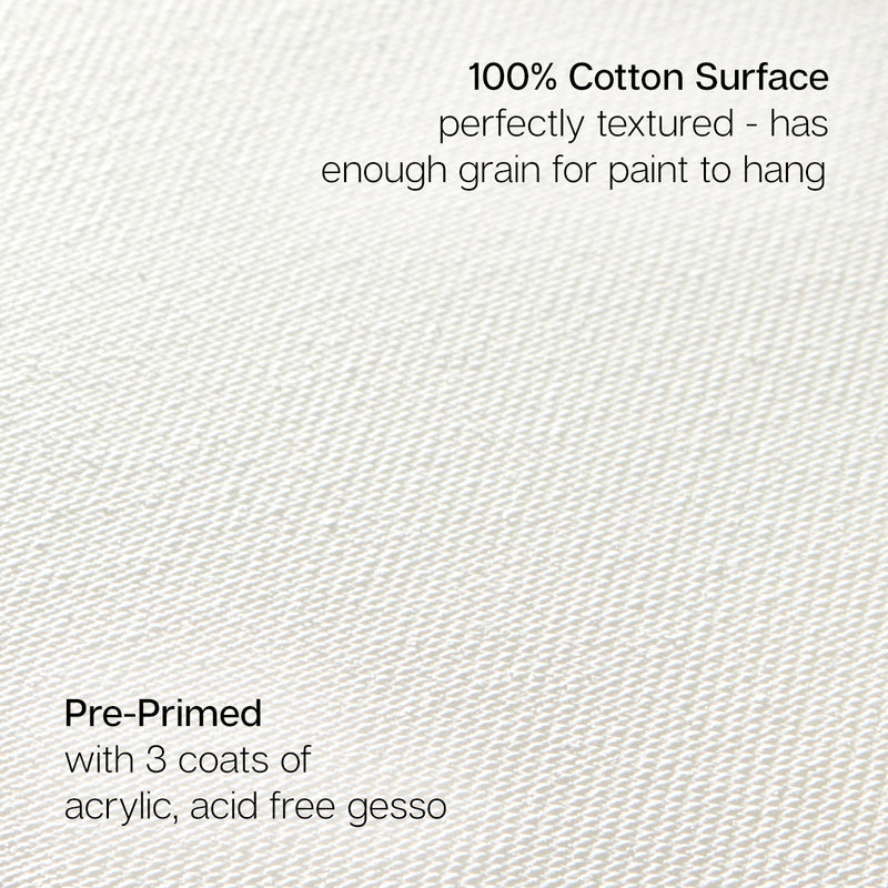 Stretched Canvas 4x4 8 pc - Studio - KINGART