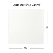 Stretched Canvas 12x12 8 pc - STRETCHED CANVAS & PANEL BOARDS - KINGART
