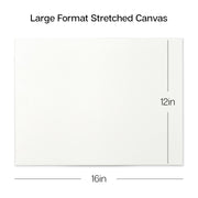 Stretched Canvas 12x16 6 pc - STRETCHED CANVAS & PANEL BOARDS - KINGART