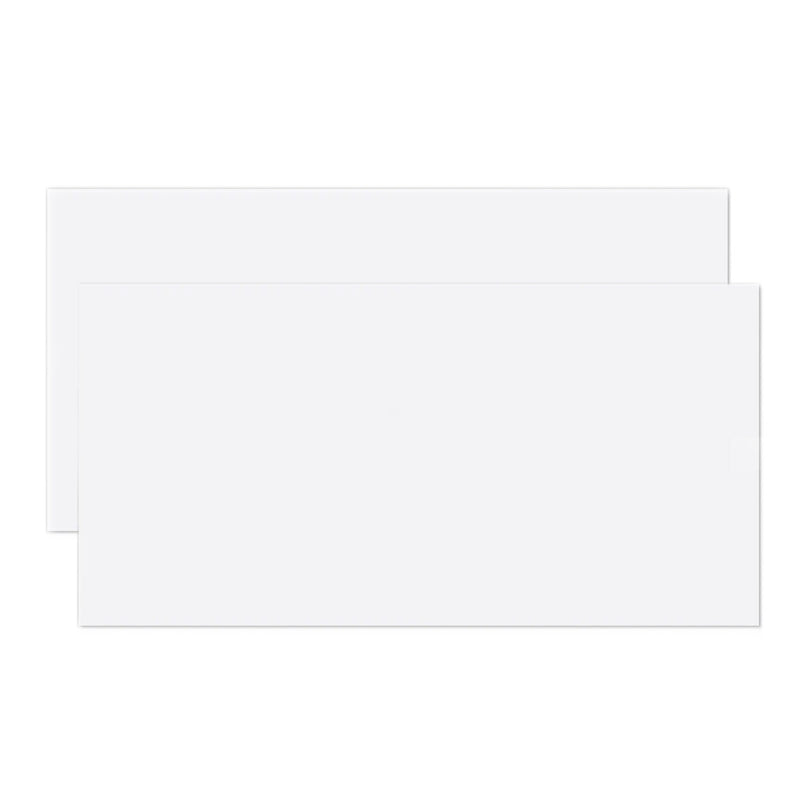 Stretched White Canvas – 12" x 24" (4 Pack)