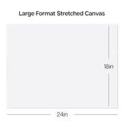Stretched Canvas 18x24 4 pc - STRETCHED CANVAS & PANEL BOARDS - KINGART
