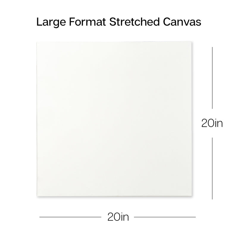 Stretched Canvas 20x20 2 pc - Studio - KINGART