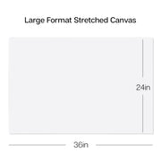 Stretched Canvas 24x36 2 pc - STRETCHED CANVAS & PANEL BOARDS - KINGART