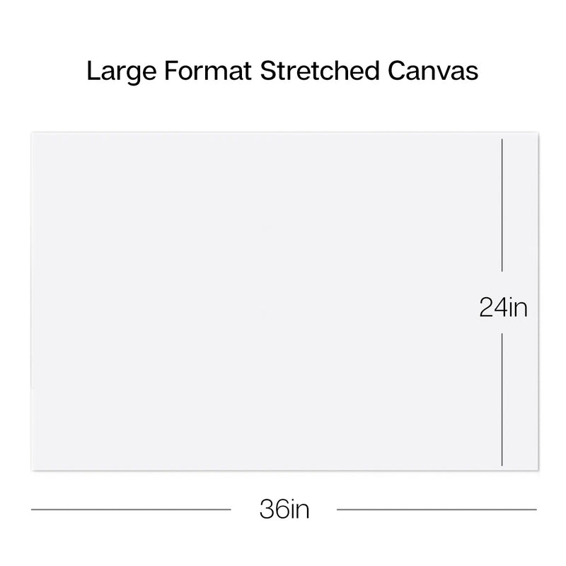 Stretched Canvas 24x36 2 pc - STRETCHED CANVAS & PANEL BOARDS - KINGART