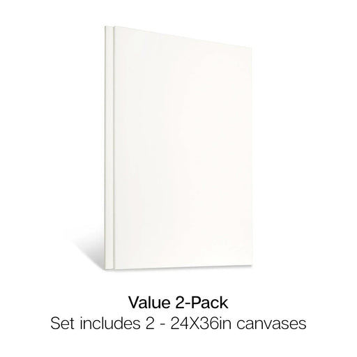 Stretched Canvas 24x36 2 pc - STRETCHED CANVAS & PANEL BOARDS - KINGART