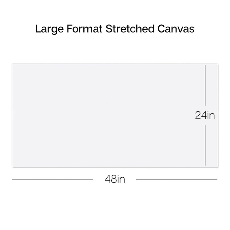 Stretched Canvas 24x48 2 pc - Studio - KINGART