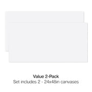Stretched Canvas 24x48 2 pc - Studio - KINGART