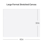 Stretched White Canvas – 30" x 40" (2 Pack) - STRETCHED CANVAS & PANEL BOARDS - KINGART
