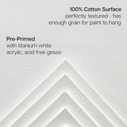 Canvas Panels 3x5 14 pc - STRETCHED CANVAS & PANEL BOARDS - KINGART