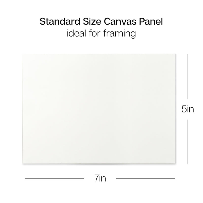 Canvas Panels 5x7 14 pc - STRETCHED CANVAS & PANEL BOARDS - KINGART